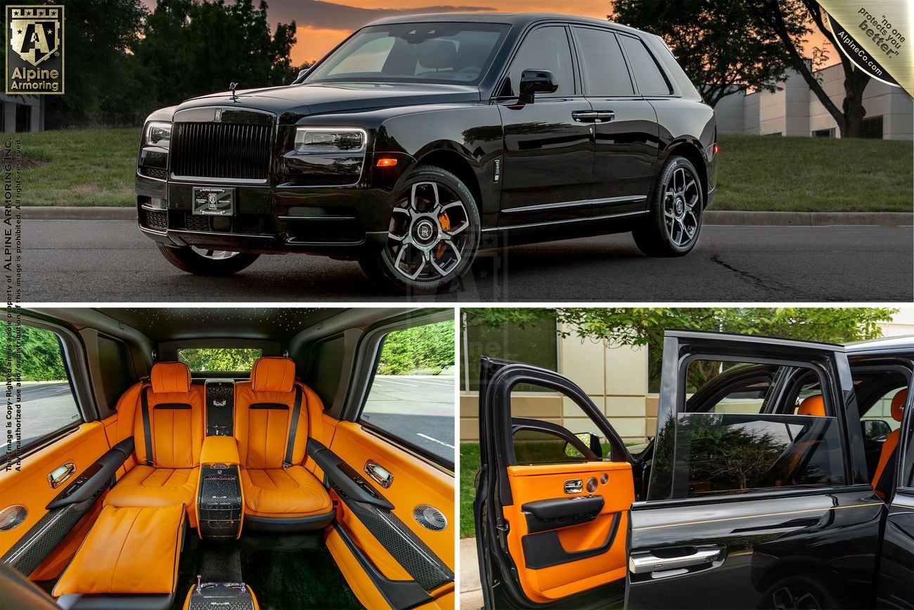 Armored Rolls-Royce Cullinan