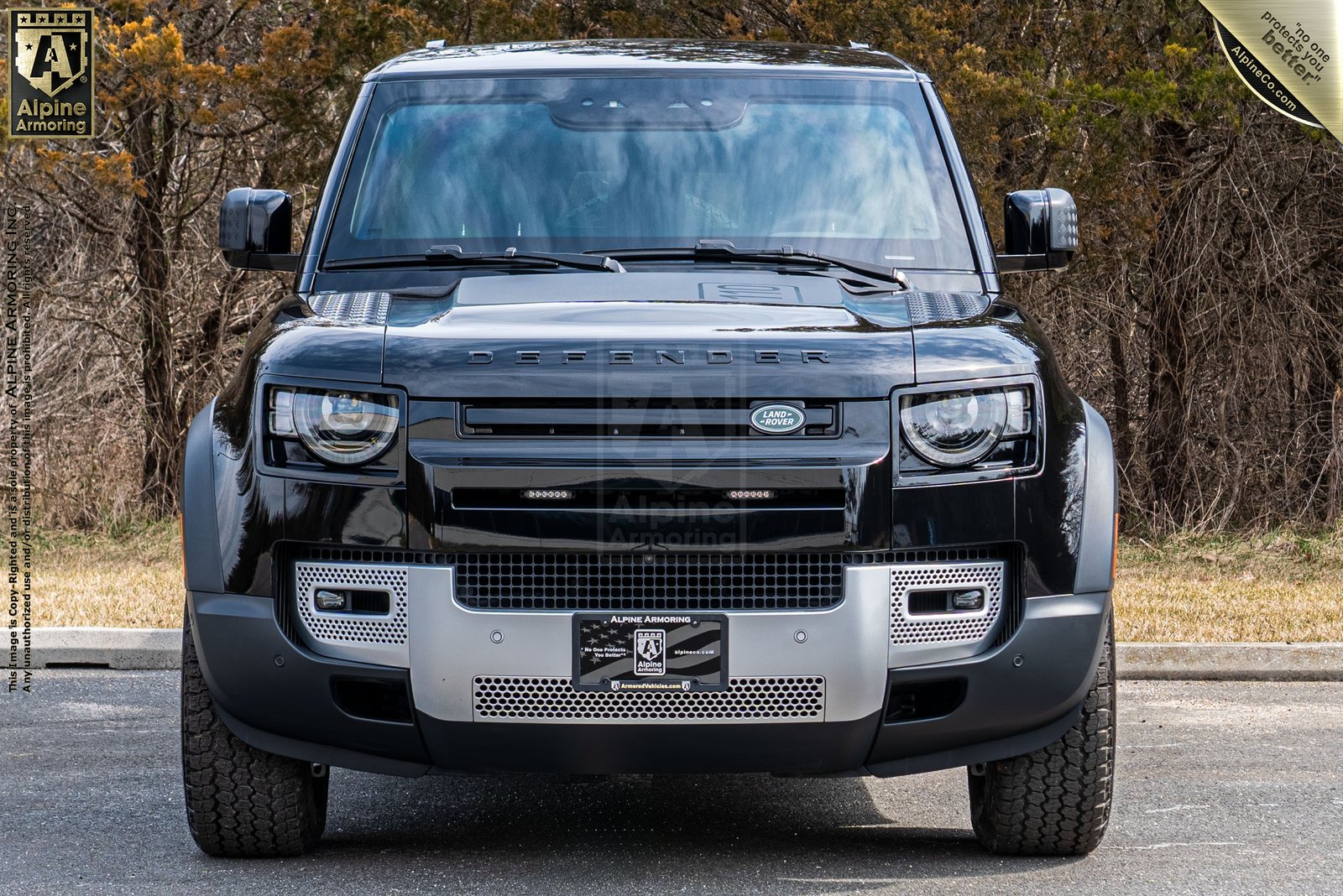 Armored Land Rover Defender 110