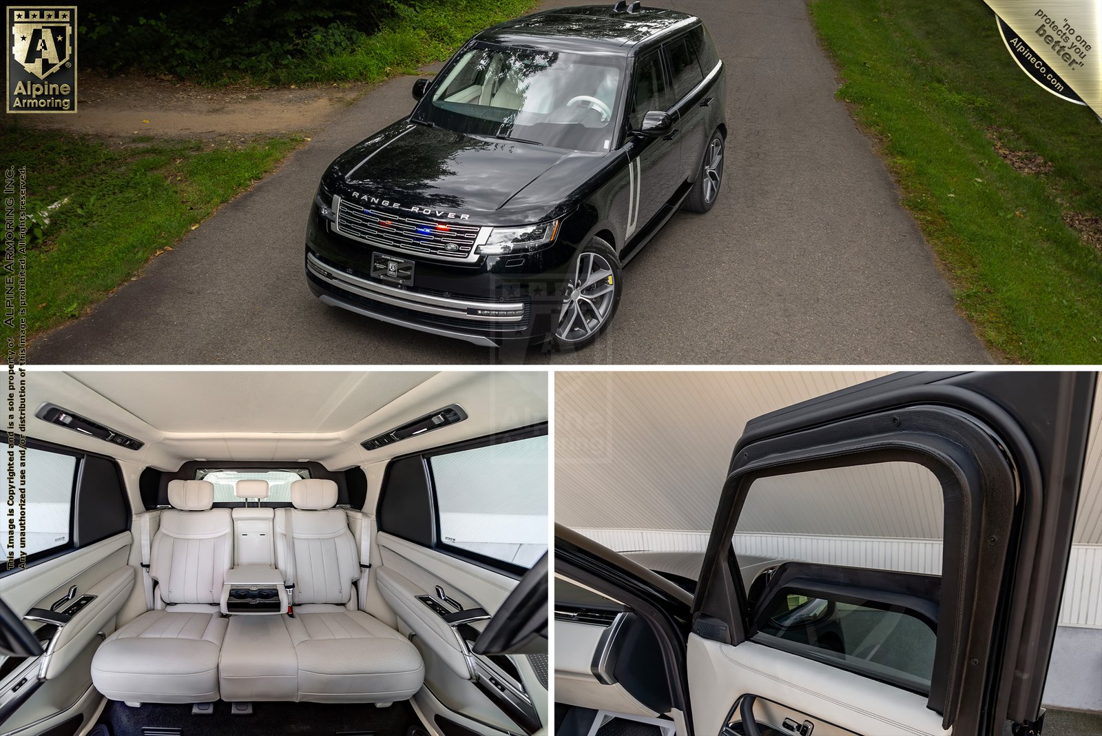 Armored Range Rover