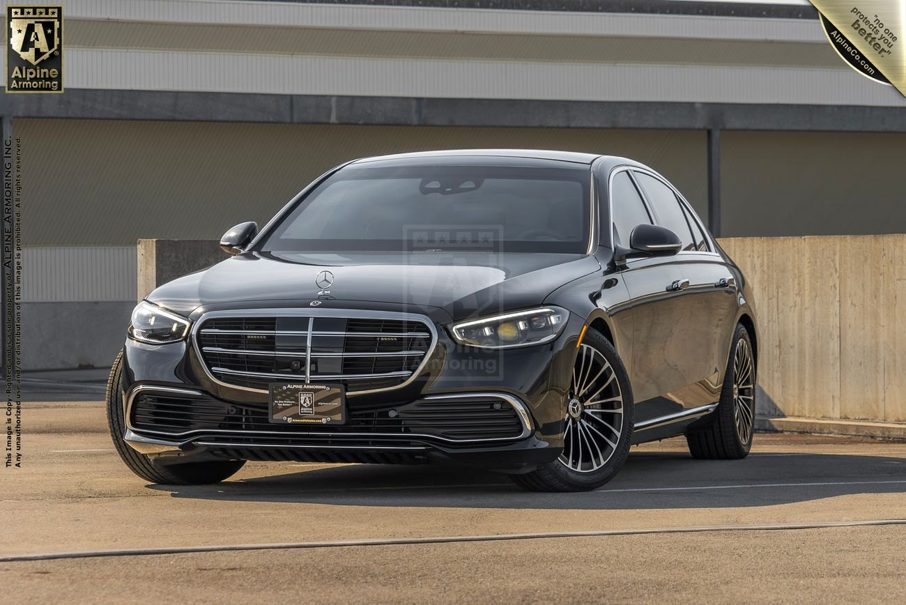 Armored Mercedes-Benz S 580